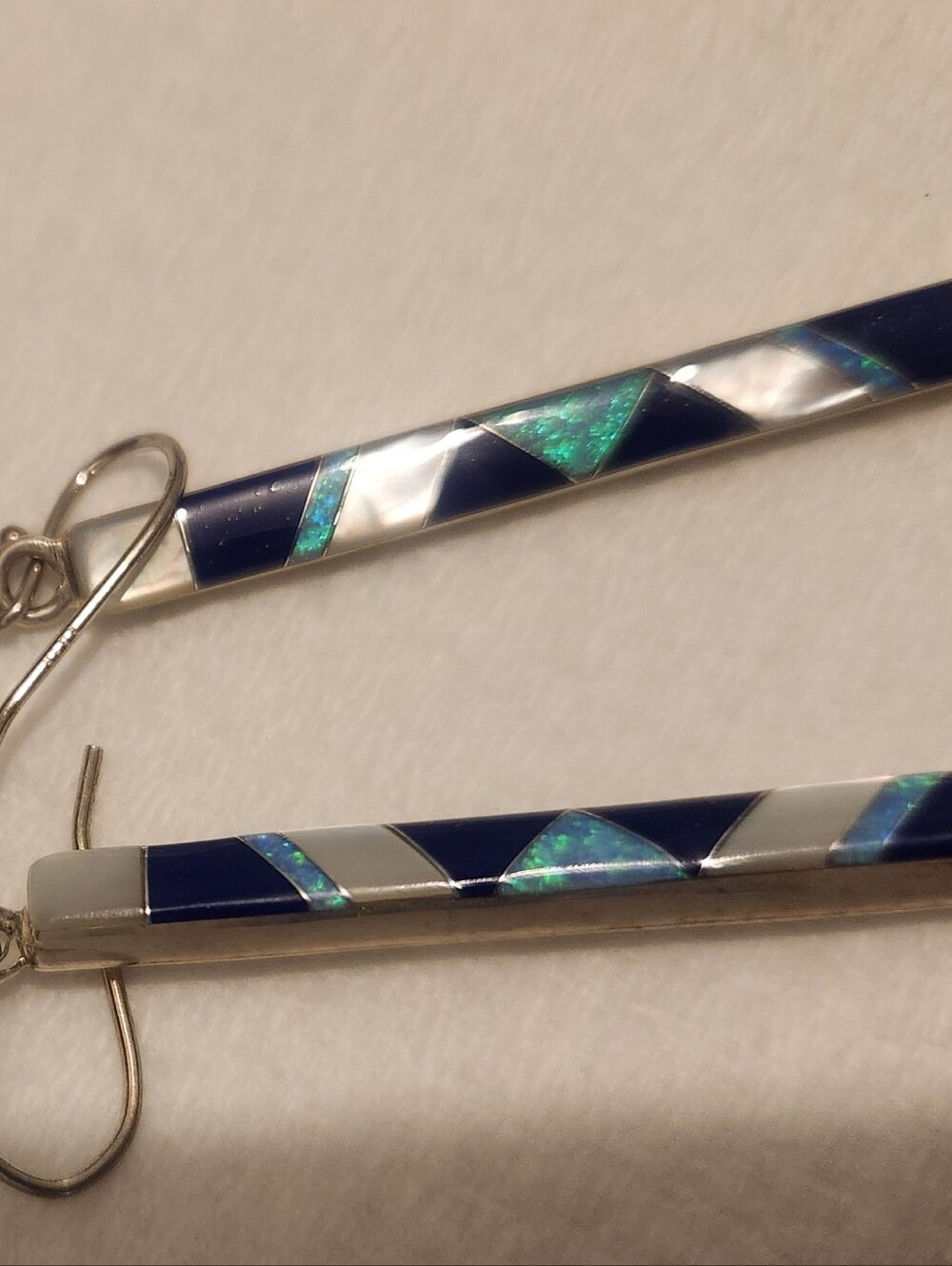 Beautifully Handcrafted Stick Earrings - Picture 4 of 6